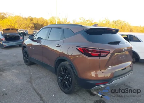 2023 Chevrolet Blazer Fwd 2Lt из США, поврежденный, VIN 3GNKBCR4XPS122112